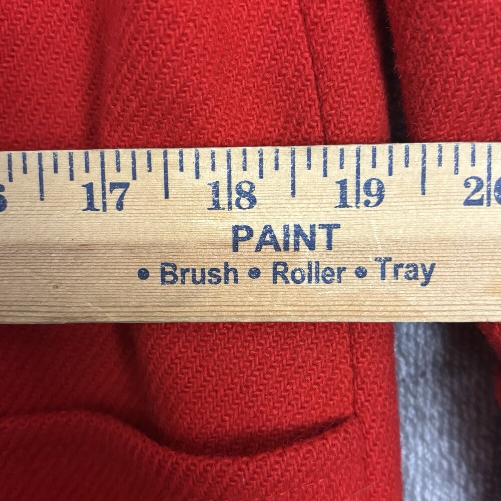 Pendleton Knockabouts Red Wool Toggle Duffle Coat… - image 16